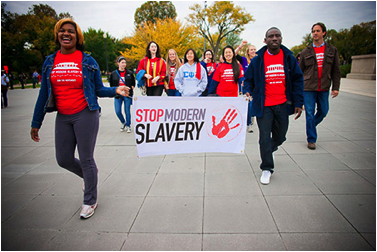 DC Stop Modern Slavery Walk, GW